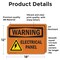 Signmission Electrical Panel With Symbol OSHA Warning Sign, Vinyl Decal, 18in W x 12in L, 2PK OS-2PACK-WS-D-1218-L-12096 - alternate 6